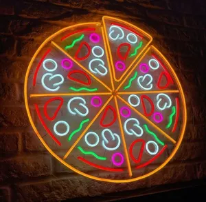 طرح نئون پیتزا سایز 50 در 50