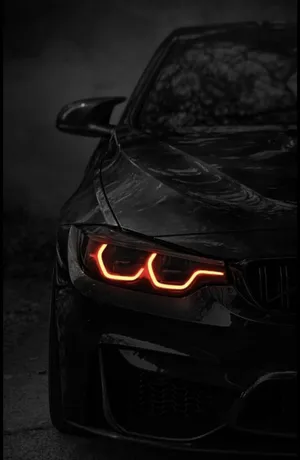 فوتو نیون طرح ماشین مناسب دکور اتاق و نمایشگاه سایز 30در40